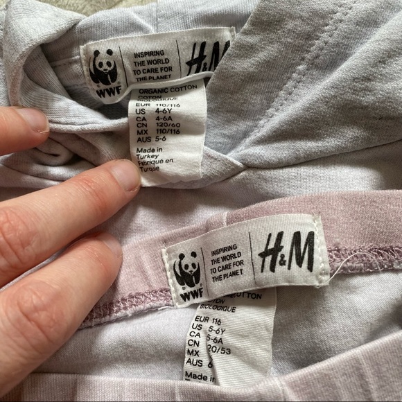 Girls H&M & WWF polar bear outfit - Picture 4 of 5